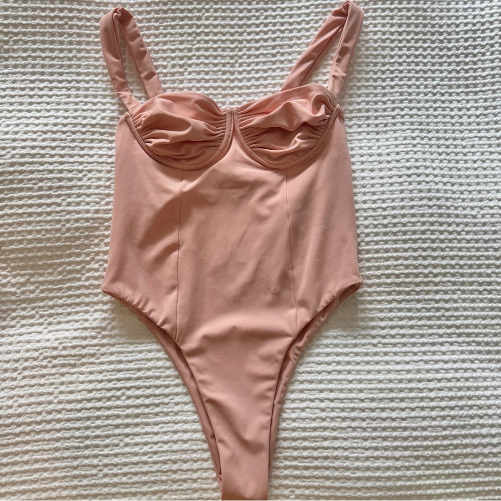 Belle The Label Vision One Piece in Coral